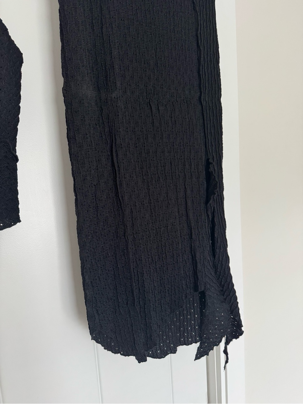 Women's Knit Skirt Set - Two-Piece Tank Top & Skirt - Picture 6 of 9